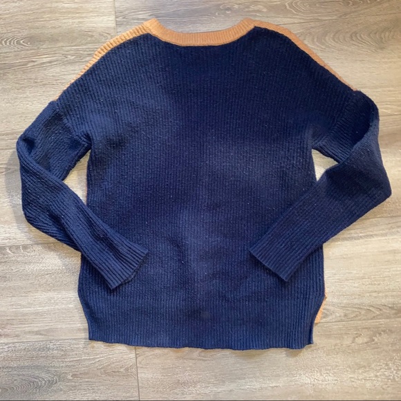 Madewell Pocket Pullover Sweater in Colorblock - Picture 6 of 7